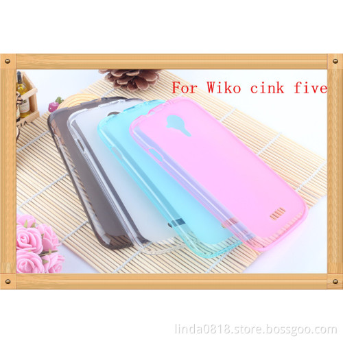 Frozen Ice Extra Slim soft Cover case for Wiko Cink Five Case